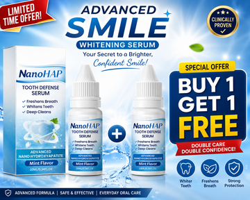 Advanced Smile Whitening Serum 💫😁 | Get Pearl White Teeth Fast 🦷✨ (BUY 1 GET 1 FREE)